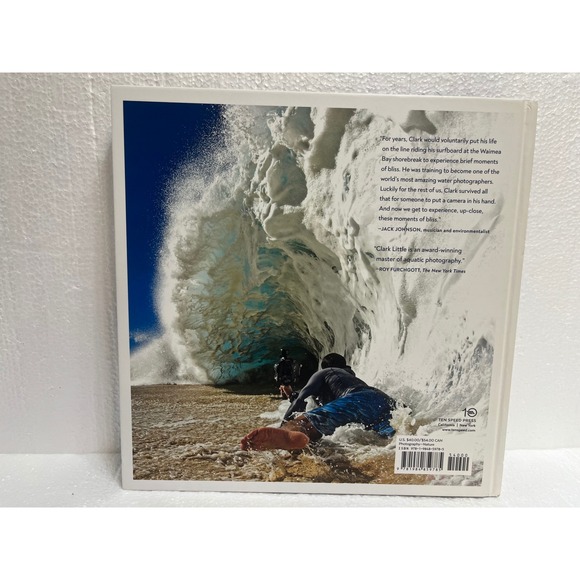 Clark Little The Art of Waves Photography Book Foreword by Kelly Slater - Picture 2 of 2